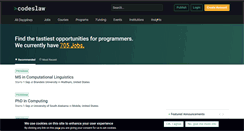 Desktop Screenshot of codeslaw.com