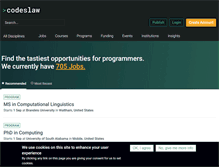 Tablet Screenshot of codeslaw.com